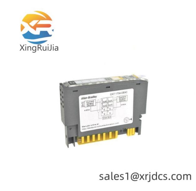 AB 1734-OE4C: 4-Channel Analog Current Output Module, Precision Control for Industrial Automation