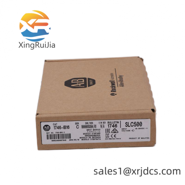 Allen Bradley AB 1746-IB16 SLC 16 Point DC Input Module - High-Performance PLC Input Solution