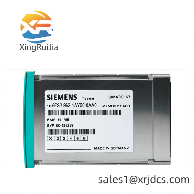 SIEMENS RAM Memory Card 6ES7952-1AK00-0AA0, Industrial Control Module