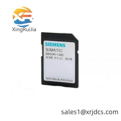 SIEMENS 6ES7954-8LF03-0AA0 Memory Card: High-Performance S7 Module, 24 MByte Flash Storage