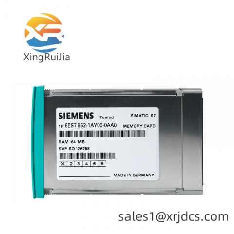 SIEMENS 6ES7 952-1AL00-0AA0 - Advanced RAM Memory Card for SIMATIC S7, Industrial Control