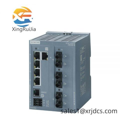 SIEMENS SCALANCE X204-2 Redundant Power Supply Switch, Essential for Seamless Factory Networks