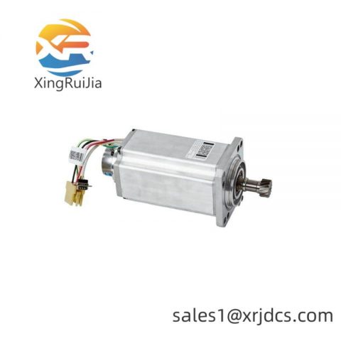 ABB 3HAC029034-001: High-Performance Rotational AC Motor with Pinion, for Industrial Automation