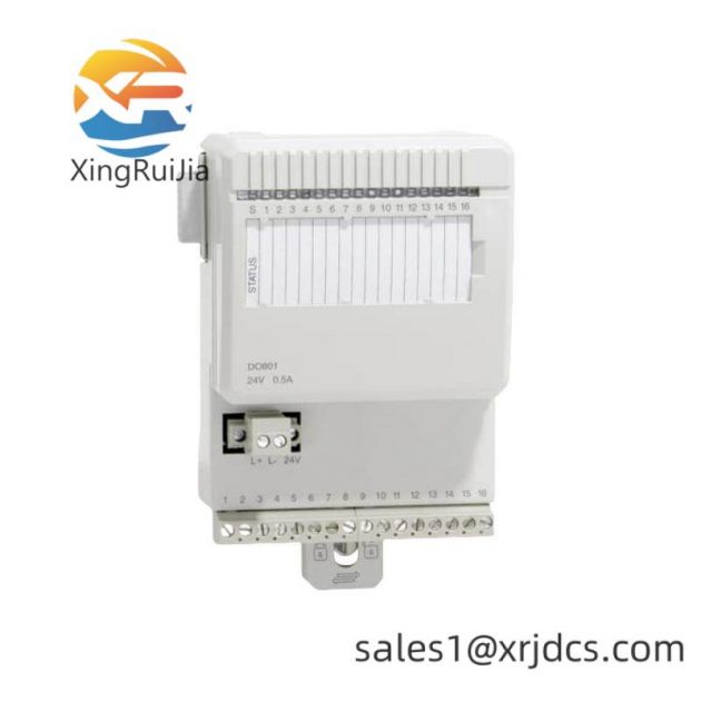 ABB DO801 3BSE020510R1: 24V 16 Channel Digital Output Module