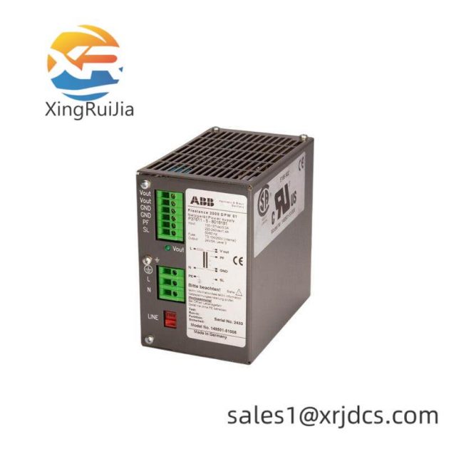 ABB DPW01 Power Supply Module, High-Efficiency, Industrial Automation