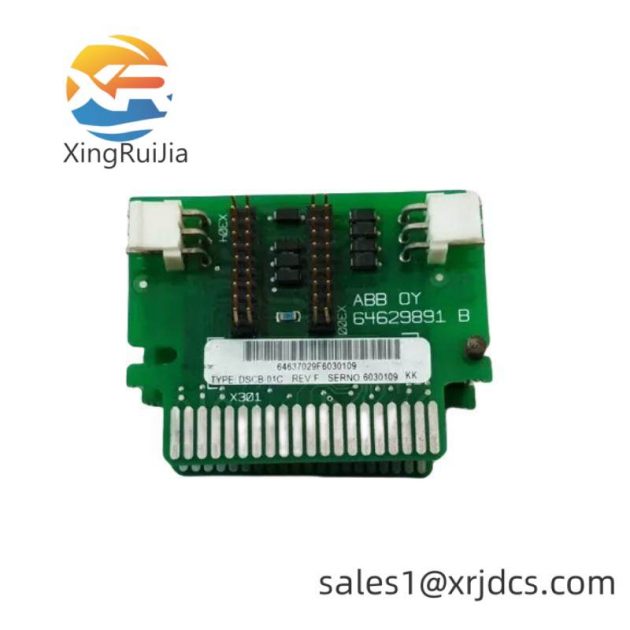 ABB DSCB-01C - High-Power Connector Board for Industrial Automation