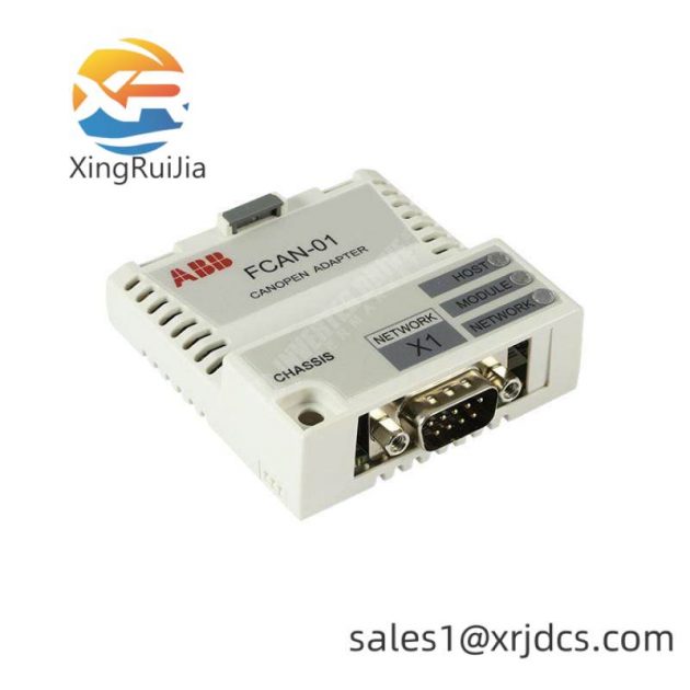 ABB FCAN-01 CAN Bus Adapter Module for Industrial Control Systems