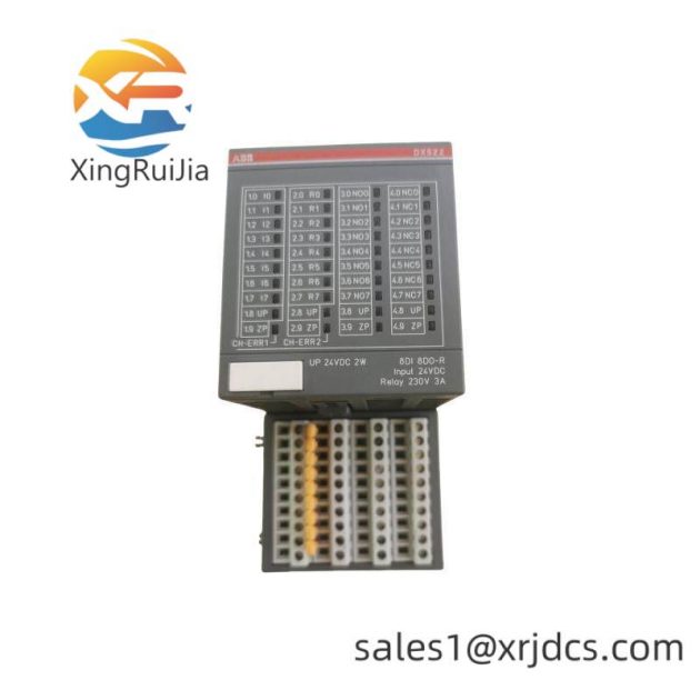 ABB DX522 - Digital I/O Module, 8DI, PLC Accessories