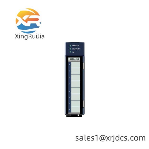 GE IC695ALG600 - Modular Analog Input Module, Efficient Data Acquisition Solution