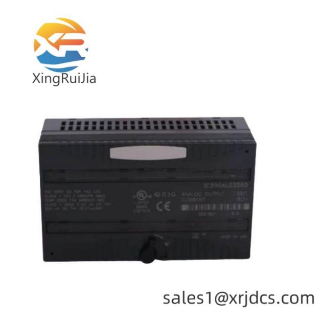 GE IC200ALG326 Analog Output Module - High Precision Control Solutions