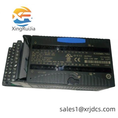 GE IC200MDL750J: Advanced VersaMax Output Module for Industrial Automation