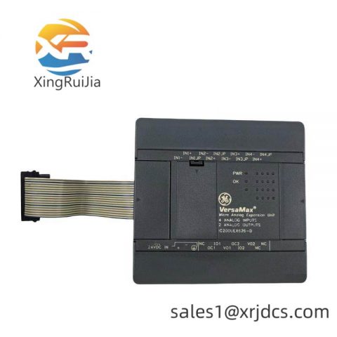 GE IC200UEX626: 6-Channel Analog Expansion Module - Advanced Industrial Control Solution