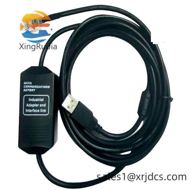 GE IC693CBL316 Cable, High-Speed RS-232 Programming, 3m Length, Requires Adapter