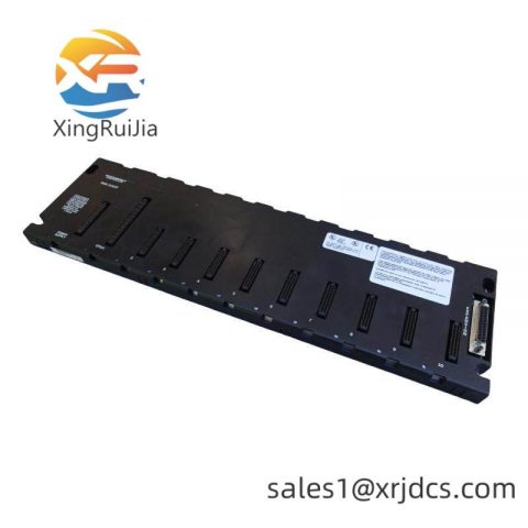 GE IC693CHS391: Ten-Slot Expansion Plate for Industrial Control Systems