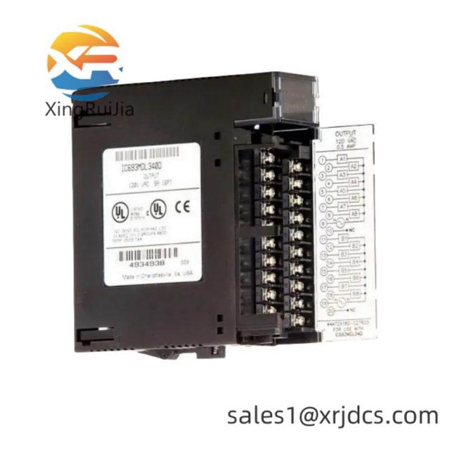 GE IC693MDL340: Advanced AC Output Module, Engineered for Industrial Control