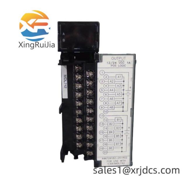 GE IC693MDL742C - Advanced ESCP Output Module, for Industrial Automation Solutions