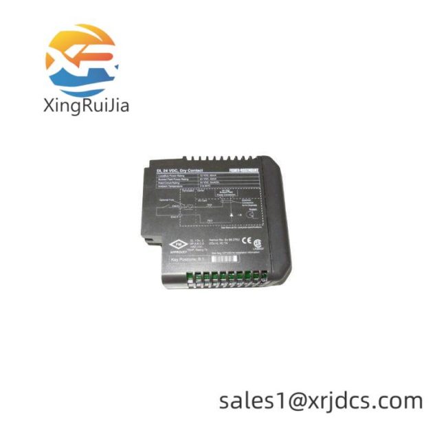 EMERSON KJ3001X1-BB1 - 12P0550X132 DI 8-Channel 24 VDC Dry Contact Card