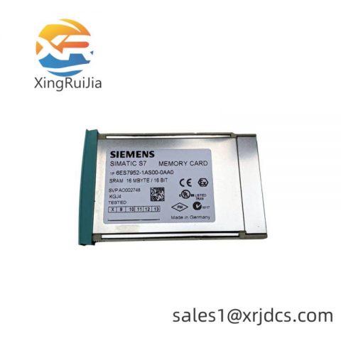 SIEMENS 6ES7952-1AS00-0AA0 - High-Performance RAM Memory Card for S7-400 Control Systems