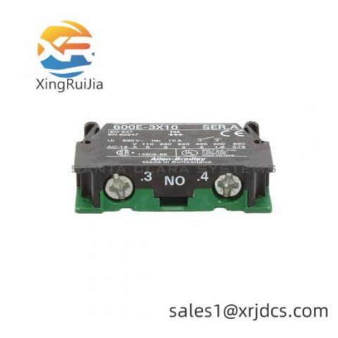 AB 800E-3X10 Contact Block, Control Module