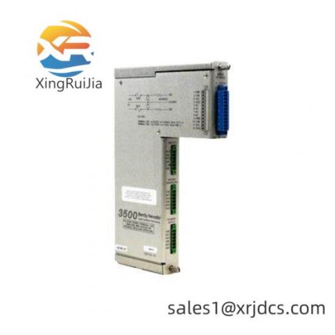 Bently Nevada 3500/04 138257-01 I/O Module: Precision Control for Industrial Automation