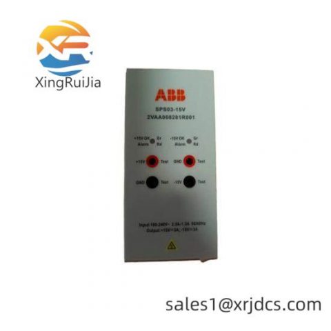 ABB 2VAA008281R001: High-Power Industrial PLC Supply Module