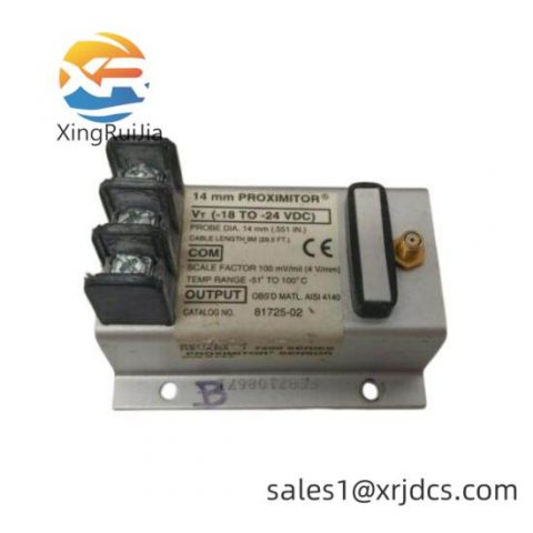 Bently Nevada 81725-02 Proximity Transducer - Precision Monitoring for Industrial Automation