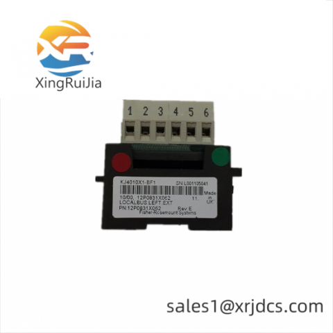 EMERSON KJ4010X1-BF1: LocalBus Left Extender for Advanced Industrial Control Systems