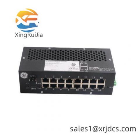 GE IS420ESWBH1A Ethernet Switch with Fiber, Advanced Industrial Networking Solution