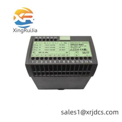 GMC SINEAX M563 Analog Output Module, Industrial Control Solutions