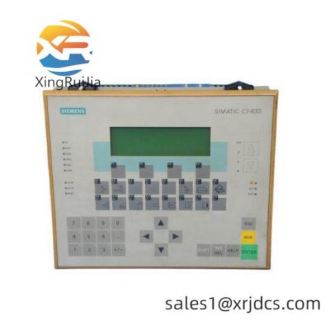 SIEMENS 6ES7633-2BF02-0AE3: Compact Display & Control Unit for Efficient Factory Automation