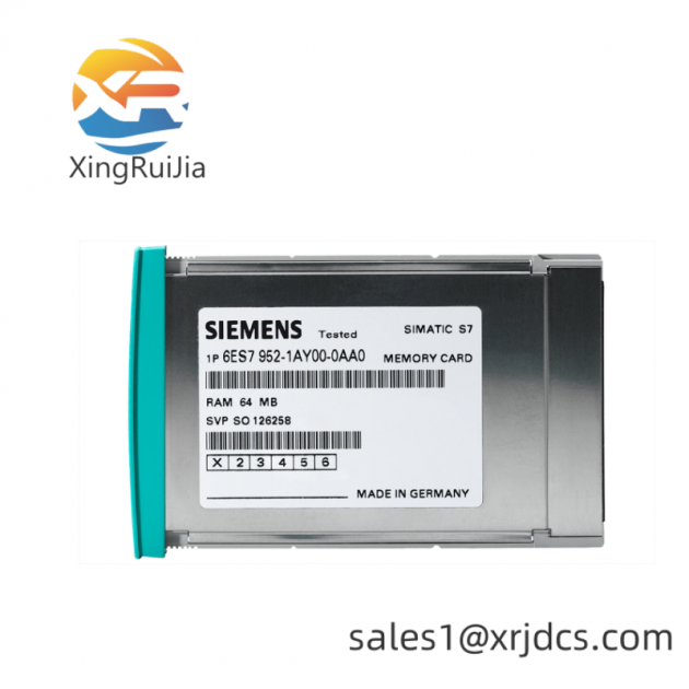 Siemens 6ES7952-1AK00-0AA0 RAM Memory Card for S7-400